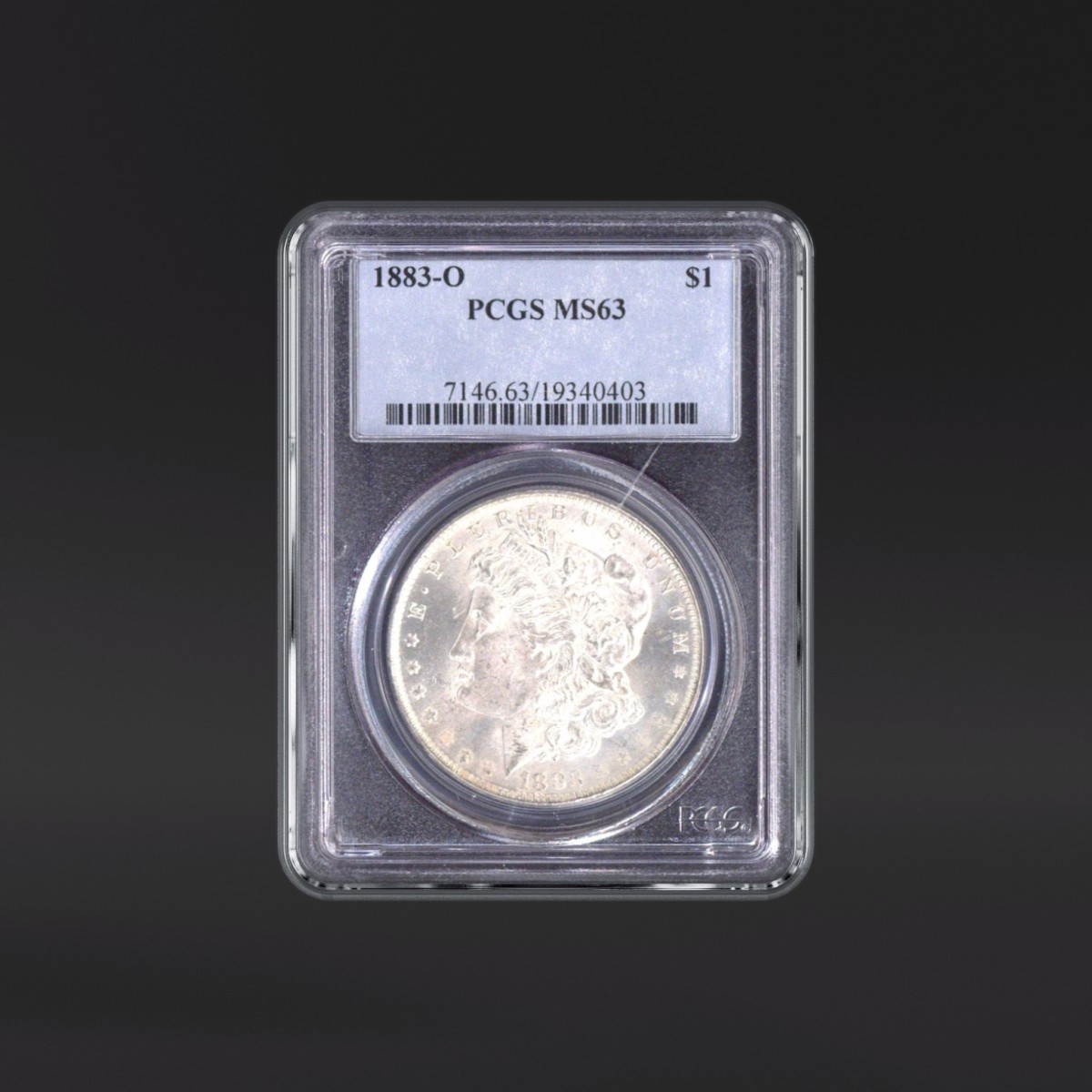 1883-O One Dollar PCGS MS63